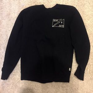 Black VANS crew neck sweatshirt
